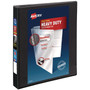 Avery Heavy-Duty Non Stick View Binder with DuraHinge and Slant Rings, 3 Rings, 1" Capacity, 11 x 8.5, Black, (5300) View Product Image