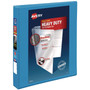 Avery Heavy-Duty Non Stick View Binder with DuraHinge and Slant Rings, 3 Rings, 1" Capacity, 11 x 8.5, Light Blue, (5301) View Product Image