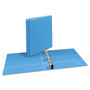Avery Heavy-Duty Non Stick View Binder with DuraHinge and Slant Rings, 3 Rings, 1" Capacity, 11 x 8.5, Light Blue, (5301) View Product Image