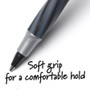 BIC Round Stic Grip Xtra Comfort Ballpoint Pen Value Pack, Easy-Glide, Stick, Medium 1.2 mm, Black Ink, Gray/Black Barrel, 36/PK (BICGSMG361BK) View Product Image