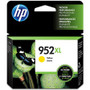 HP 952XL Original High Yield Inkjet Ink Cartridge - Yellow - 1 Each Product Image 