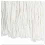 Boardwalk Cut-End Wet Mop Head, Rayon, No. 24, White View Product Image
