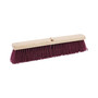 Boardwalk Floor Brush Head, 3" Maroon Heavy-Duty Polypropylene Bristles, 18" Brush (BWK20318) View Product Image