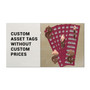 Avery PermaTrack Destructible Asset Tag Labels, Laser Printers, 0.5 x 1, White, 84/Sheet, 8 Sheets/Pack View Product Image