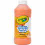 Crayola Washable Finger Paint - 1 Color(s) - Orange - 16 fl oz - Washable Product Image 