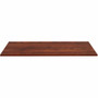 Lorell Multipurpose Tabletop - 30" Width x 66" Depth x 1" Thickness - Band Edge - Cherry, Laminate Table Top - For Conference Table, Office Product Image 