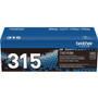 Brother TN315BK Original Laser Toner Cartridge - Black - 1 Each Product Image 