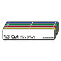 Avery Removable File Folder Labels with Sure Feed Technology, 0.66 x 3.44, White, 30/Sheet, 25 Sheets/Pack AVE6466 View Product Image