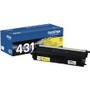 Brother TN431Y Original Standard Yield Laser Toner Cartridge - Yellow - 1 Each Product Image 