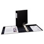 Avery Durable Non-View Binder with DuraHinge and EZD Rings, 3 Rings, 2" Capacity, 11 x 8.5, Black, (8502) View Product Image