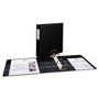 Avery Durable Non-View Binder with DuraHinge and EZD Rings, 3 Rings, 3" Capacity, 11 x 8.5, Black, (8702) View Product Image