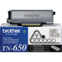 Brother TN650 Original Laser Toner Cartridge - Black - 1 Each Product Image 