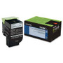 Lexmark Unison 701HK Original High Yield Laser Toner Cartridge - Black - 1 Each Product Image 