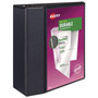 Avery Durable View Binder with DuraHinge and EZD Rings, 3 Rings, 5" Capacity, 11 x 8.5, Black, (9900) View Product Image