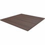 Lorell Hospitality/Conference Tabletop - 42" Width x 42" Depth x 1" Thickness - Band Edge - Espresso Table Top - For Reception Area, Conference Table, Breakroom, Lobby, Meeting Room, Office, Hospitality Product Image 