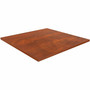 Lorell Hospitality/Conference Tabletop - 36" Width x 1" Thickness x 36" Length - Band Edge - Cherry Table Top - For Reception Area, Conference Table, Breakroom, Lobby, Meeting, Office Product Image 