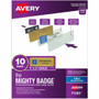 The Mighty Badge by Avery Mighty Badge Professional Reusable Name Badge System - Plastic - Gold - (AVE71203) Product Image 