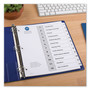 Avery Customizable TOC Ready Index Black and White Dividers, 12-Tab, 1 to 12, 11 x 8.5, 1 Set View Product Image