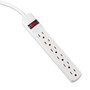 Innovera Power Strip, 6 Outlets, 6 ft Cord, Ivory (IVR73306) View Product Image