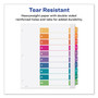 Avery Customizable TOC Ready Index Multicolor Tab Dividers, Extra Wide Tabs, 10-Tab, 1 to 10, 11 x 9.25, White, 1 Set View Product Image