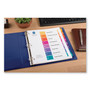 Avery Customizable TOC Ready Index Multicolor Tab Dividers, Extra Wide Tabs, 8-Tab, 1 to 8, 11 x 9.25, White, 1 Set (AVE11163) View Product Image