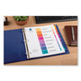 Avery Customizable TOC Ready Index Multicolor Tab Dividers, Extra Wide Tabs, 8-Tab, 1 to 8, 11 x 9.25, White, 1 Set View Product Image