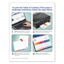 Avery Customizable TOC Ready Index Multicolor Tab Dividers, Extra Wide Tabs, 8-Tab, 1 to 8, 11 x 9.25, White, 1 Set View Product Image