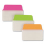 Avery Ultra Tabs Repositionable Tabs, Standard: 2" x 1.5", 1/5-Cut, Assorted Neon Colors, 48/Pack View Product Image