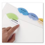 Avery Insertable Style Edge Tab Plastic Dividers, 5-Tab, 11 x 8.5, Translucent, 1 Set (AVE11200) View Product Image