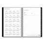 Blue Sky Enterprise Weekly/Monthly Planner, Enterprise Formatting, 8 x 5, Black Cover, 12-Month (Jan to Dec): 2024 View Product Image