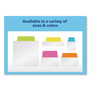 Avery Ultra Tabs Repositionable Tabs, Margin Tabs: 2.5" x 1", 1/5-Cut, Assorted Neon Colors, 24/Pack (AVE74767) View Product Image