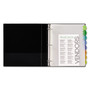 Avery Insertable Style Edge Tab Plastic 1-Pocket Dividers, 8-Tab, 11.25 x 9.25, Translucent, 1 Set View Product Image
