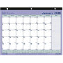 Brownline Monthly Desk Pad Calendar, 11" x 8-1/2" , English - Julian Dates - Monthly - 12 Month - January 2026 to December 2026 - 1 Month Single Page Layout Product Image 