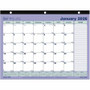 Brownline Monthly Desk Pad Calendar, 11" x 8-1/2" , English - Julian Dates - Monthly - 12 Month - January 2026 to December 2026 - 1 Month Single Page Layout Product Image 
