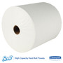 Scott Essential High Capacity Hard Roll Towels for Business, Absorbency Pockets, 1-Ply, 8" x 950 ft, 1.75" Core, White, 6 Rolls/CT (KCC02000) View Product Image
