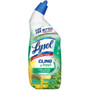 Lysol Toilet Bowl Cleaner - 24 oz (1.50 lb) - Forest Rain Scent - Disinfectant - Blue Squeeze Bottle Product Image 
