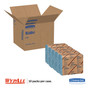 WypAll L10 Windshield Towels, 1-Ply, 9.1 x 10.25, Light Blue, 224/Pack, 10 Packs/Carton View Product Image