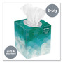 Kleenex Boutique White Facial Tissue for Business, Pop-Up Box, 2-Ply, 95 Sheets/Box, 6 Boxes/Pack, 6 Packs/Carton View Product Image