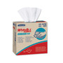 WypAll General Clean X60 Cloths, POP-UP Box, 8.34 x 16.8, White, 118/Box, 10 Boxes/Carton (KCC34790CT) View Product Image