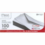 Mead Plain White Envelopes - Business - #10 - 4 1/8" Width x 9 1/2" Length - Gummed - White - (MEA75064) Product Image 