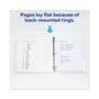 Avery Heavy-Duty View Binder with DuraHinge and One Touch EZD Rings, 3 Rings, 1" Capacity, 11 x 8.5, White View Product Image