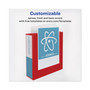 Avery Heavy-Duty View Binder with DuraHinge and Locking One Touch EZD Rings, 3 Rings, 3" Capacity, 11 x 8.5, Red View Product Image