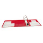 Avery Heavy-Duty View Binder with DuraHinge and Locking One Touch EZD Rings, 3 Rings, 5" Capacity, 11 x 8.5, Red View Product Image