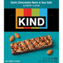 KIND Dark Chocolate Nuts & Sea Salt Nut Bars - Gluten-free, Non-GMO, Sulfur dioxide-free, Trans Fat Free, Low Glycemic, Low Sodium - Dark Chocolate Nuts & Sea Salt - 1.20 lb Product Image 