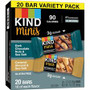 KIND Minis Nuts & Sea Salt Nut Bars Variety - Cholesterol-free, Gluten-free, Low Glycemic, Trans Fat Free, Low Sugar, Low Sodium - Dark Chocolate Nuts and Sea Salt, Caramel Almond and Sea Salt - 1.03 lb Product Image 
