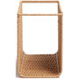 U Brands Woven File Basket - 10.20" Height x 13.80" Width x 7" Depth - Brown Product Image 