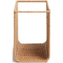 U Brands Woven File Basket - 10.20" Height x 13.80" Width x 7" Depth - Brown Product Image 