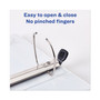 Avery Heavy-Duty View Binder with DuraHinge and Locking One Touch EZD Rings, 3 Rings, 4" Capacity, 11 x 8.5, Black View Product Image