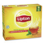 Lipton Tea Bags, Black, 100/Box (LIP291) View Product Image