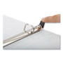 Avery Heavy-Duty View Binder with DuraHinge and One Touch Slant Rings, 3 Rings, 0.5" Capacity, 11 x 8.5, White View Product Image
